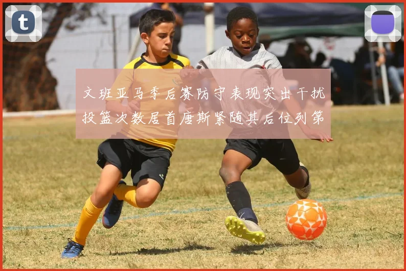 文班亚马季后赛防守表现突出干扰投篮次数居首唐斯紧随其后位列第五